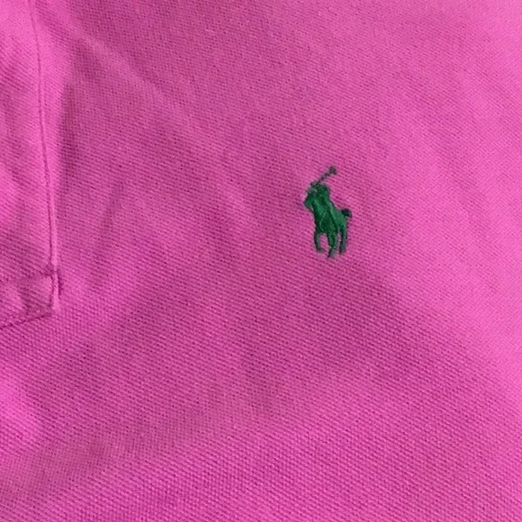 Polo by Ralph Lauren Pink Classic Polo Shirt - Picture 5 of 5